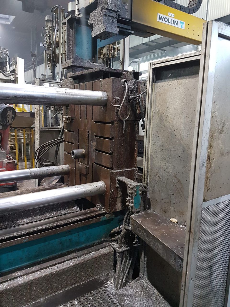 Máquina de fundición a presión de cámara fría Bühler SC D 53 KK1628, usada